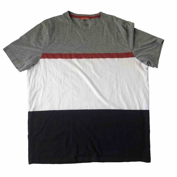 Jack Spade Block Stripes Tee Medium - Picture 1 of 10